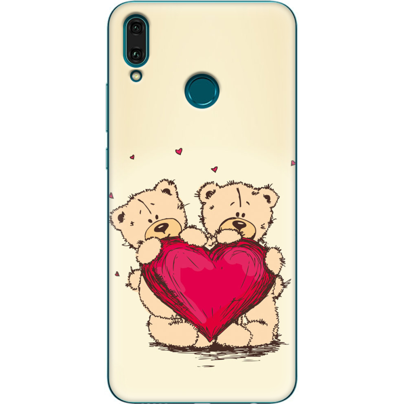 Чехол Uprint Huawei Y9 2019 Teddy Bear Love