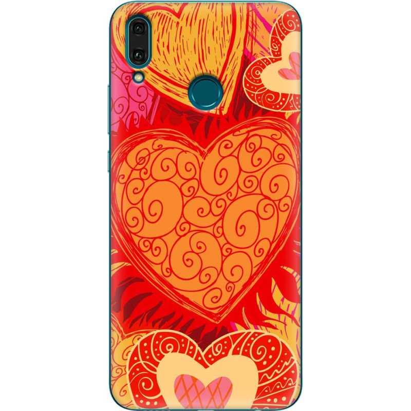 Чехол Uprint Huawei Y9 2019 Warm Hearts