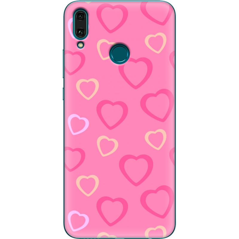 Чехол Uprint Huawei Y9 2019 Sugar Hearts