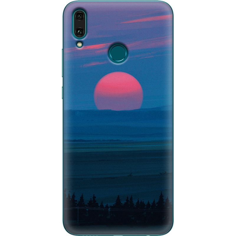 Чехол Uprint Huawei Y9 2019 Cold Red Light