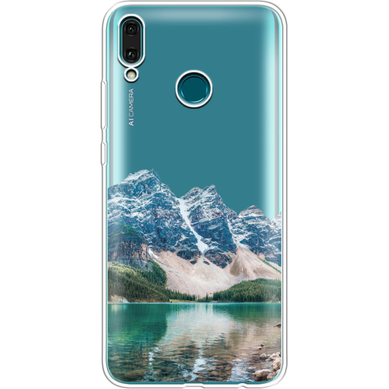 Прозрачный чехол Uprint Huawei Y9 2019 Blue Mountain
