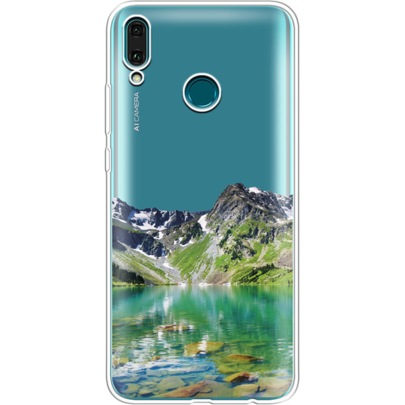 Прозрачный чехол Uprint Huawei Y9 2019 Green Mountain