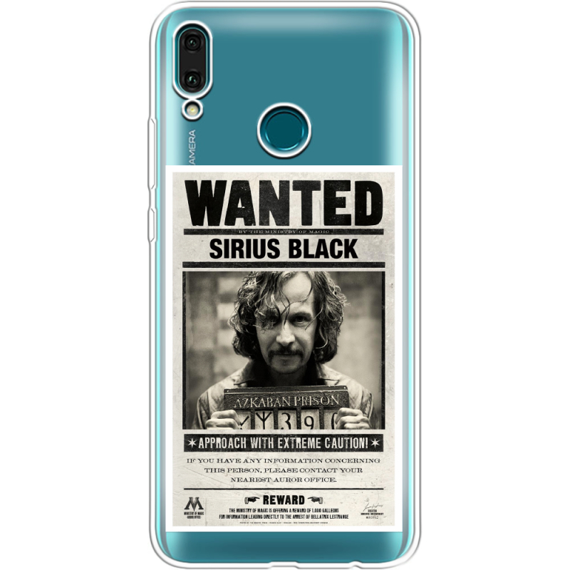 Прозрачный чехол Uprint Huawei Y9 2019 Sirius Black