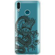 Прозрачный чехол Uprint Huawei Y9 2019 Chinese Dragon