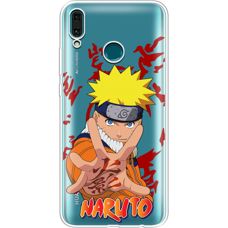 Прозрачный чехол Uprint Huawei Y9 2019 Naruto