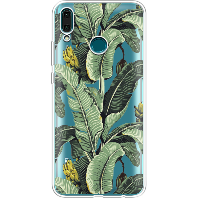 Прозрачный чехол Uprint Huawei Y9 2019 Banana Leaves