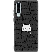 Черный чехол Uprint Huawei P30 