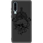 Черный чехол Uprint Huawei P30 