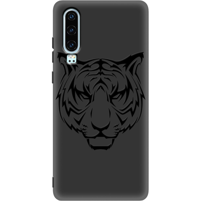Черный чехол Uprint Huawei P30 Tiger