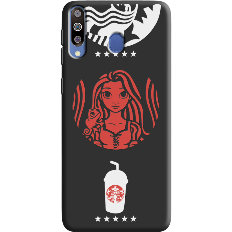 Черный чехол Uprint Samsung M305 Galaxy M30 RedWhite Coffee