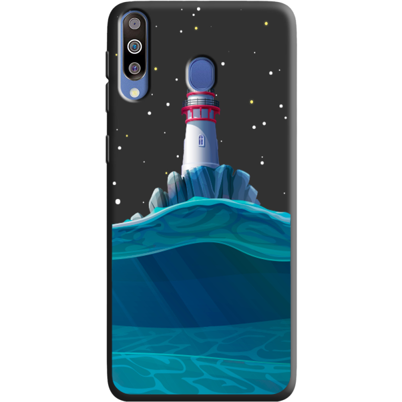 Черный чехол Uprint Samsung M305 Galaxy M30 Lighthouse