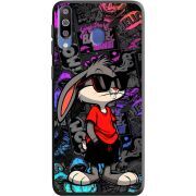Черный чехол Uprint Samsung M305 Galaxy M30 Малий вухань