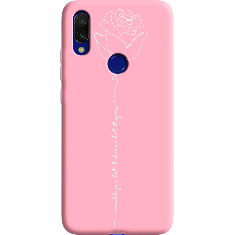 Розовый чехол Uprint Xiaomi Redmi 7 