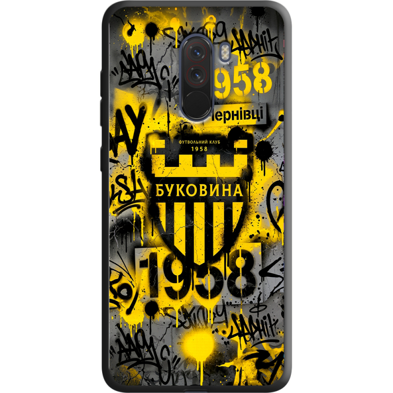 Черный чехол Uprint Xiaomi Pocophone F1 