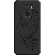 Черный чехол Uprint Xiaomi Pocophone F1 Dove