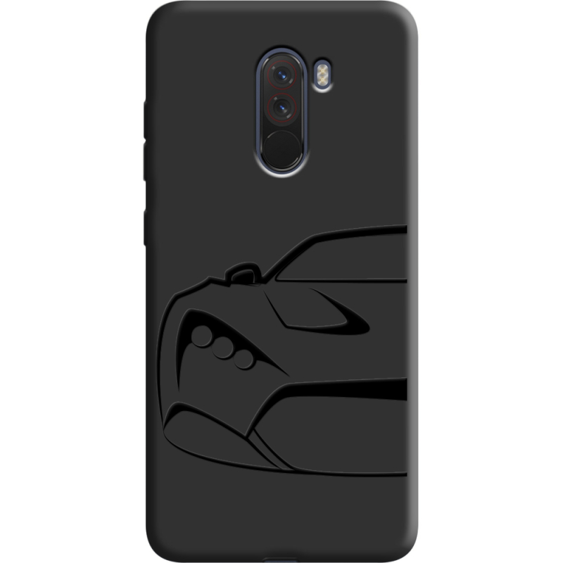 Черный чехол Uprint Xiaomi Pocophone F1 Sportcar