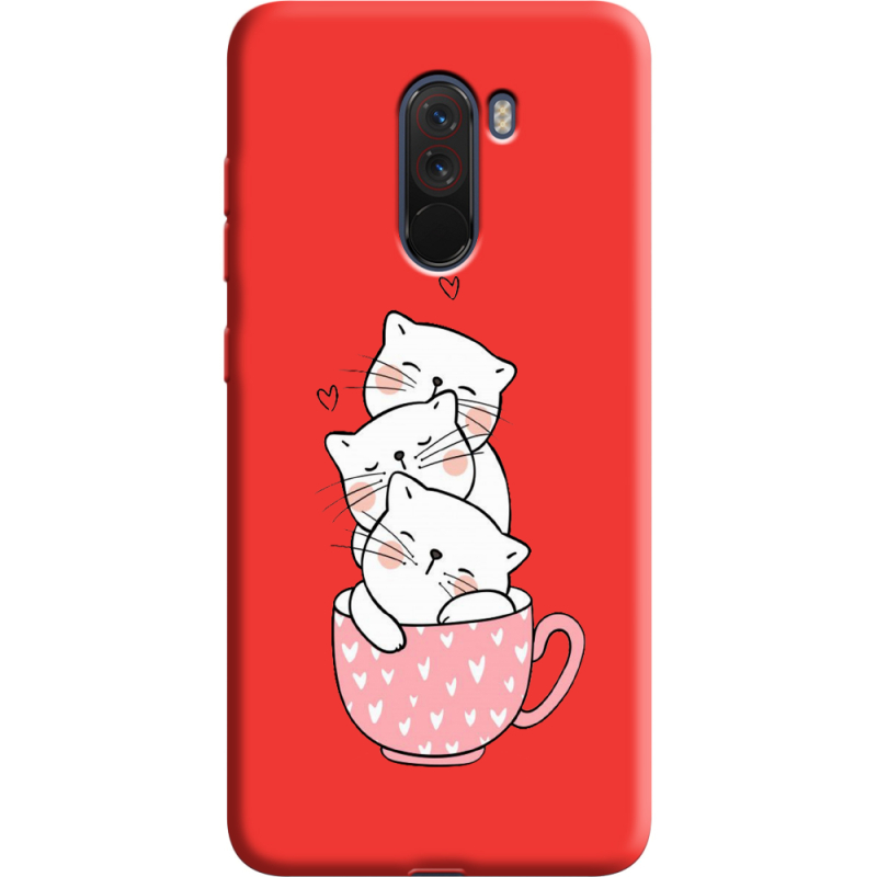 Красный чехол Uprint Xiaomi Pocophone F1 