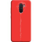 Красный чехол Uprint Xiaomi Pocophone F1 
