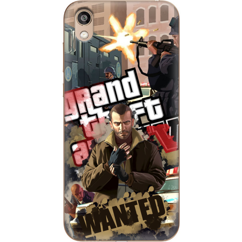 Чехол Uprint Huawei Honor 8S GTA 4