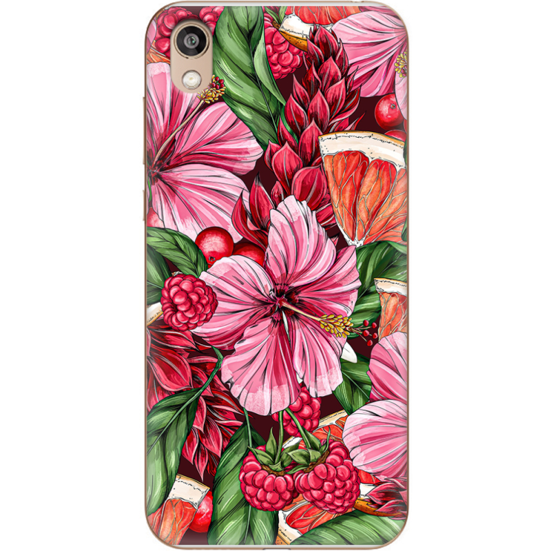 Чехол Uprint Huawei Honor 8S Tropical Flowers