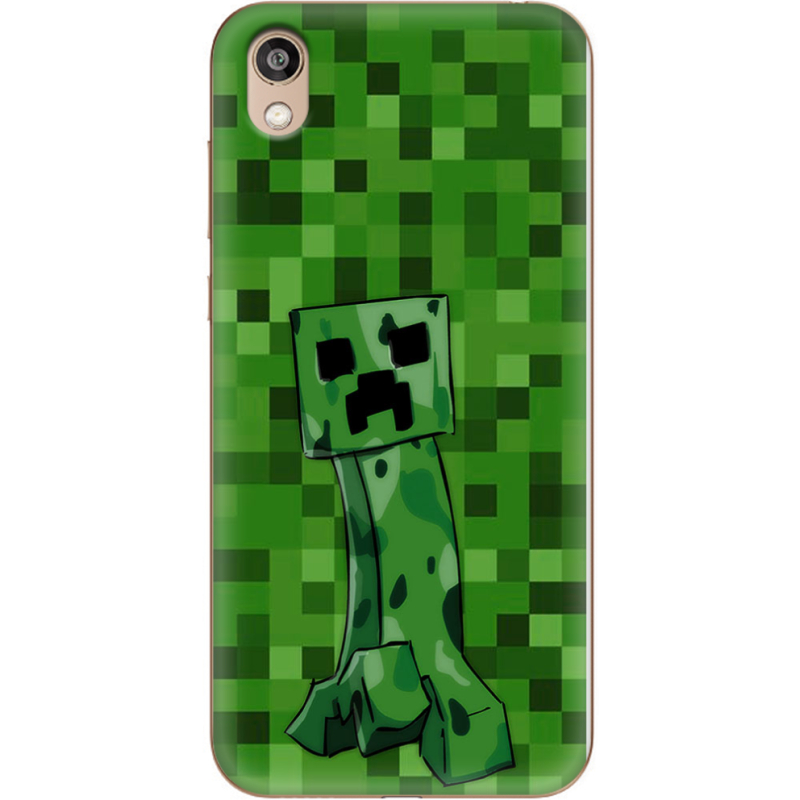 Чехол Uprint Huawei Honor 8S Minecraft Creeper