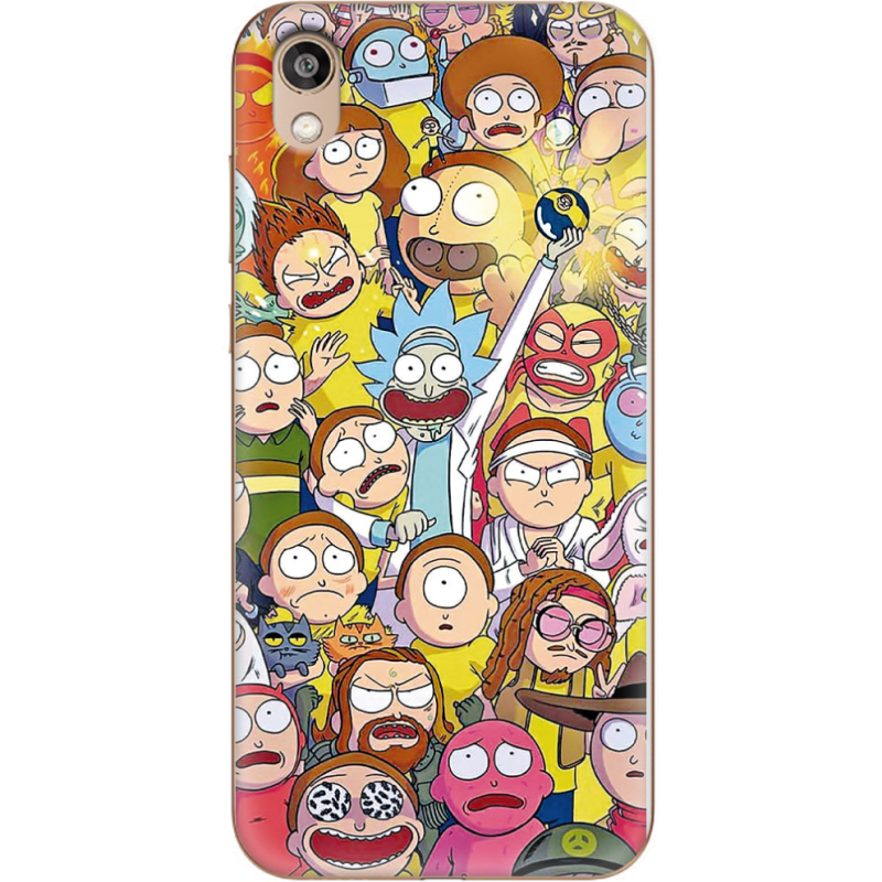 Чехол Uprint Huawei Honor 8S Rick and Morty