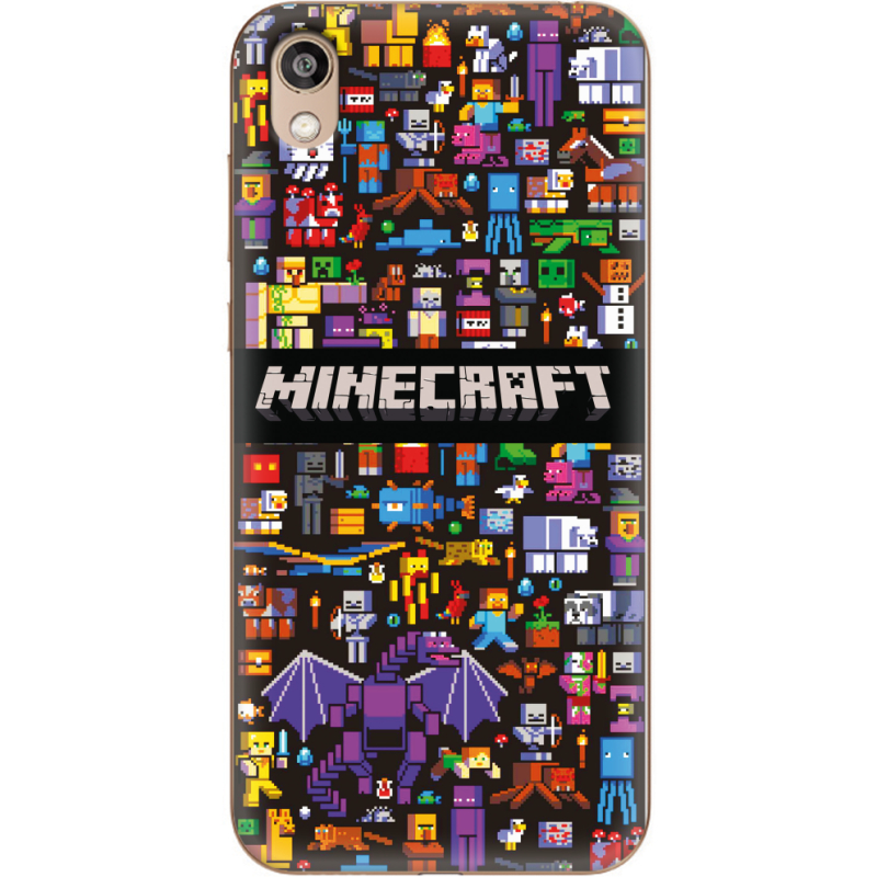 Чехол Uprint Huawei Honor 8S Minecraft Mobbery