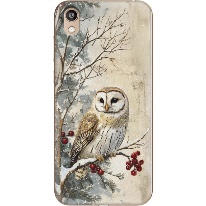 Чехол Uprint Huawei Honor 8S Christmas Owl