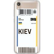 Прозрачный чехол Uprint Honor 8S Ticket Kiev