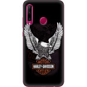 Чехол Uprint Honor 10i Harley Davidson and eagle