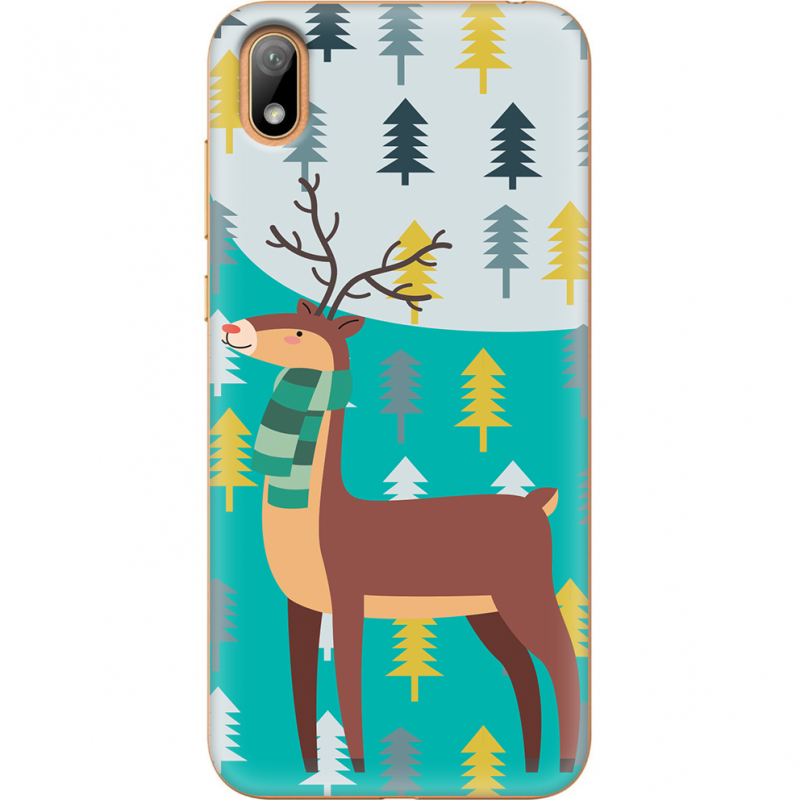 Чехол U-print Huawei Y5 2019 Foresty Deer