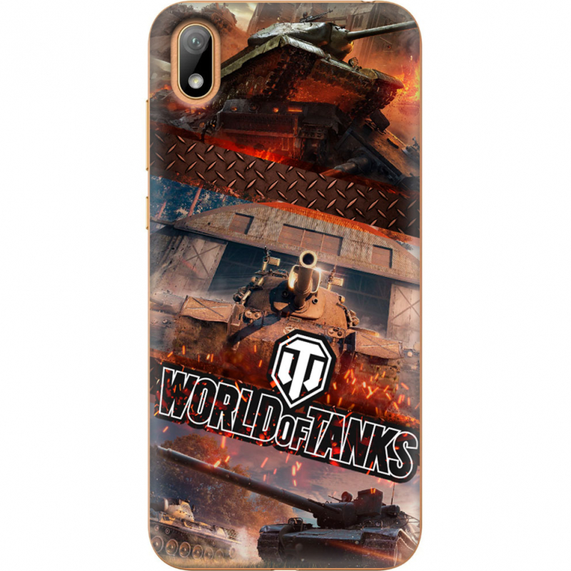 Чехол U-print Huawei Y5 2019 World Of Tanks