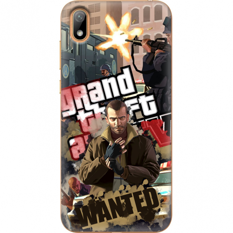 Чехол U-print Huawei Y5 2019 GTA 4