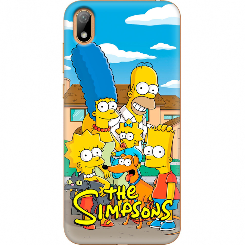 Чехол U-print Huawei Y5 2019 The Simpsons