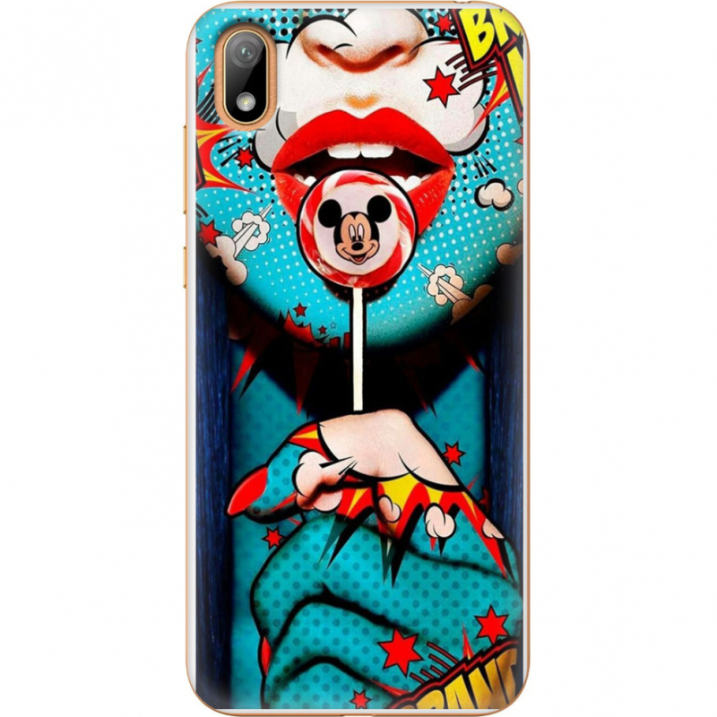 Чехол U-print Huawei Y5 2019 Girl Pop Art