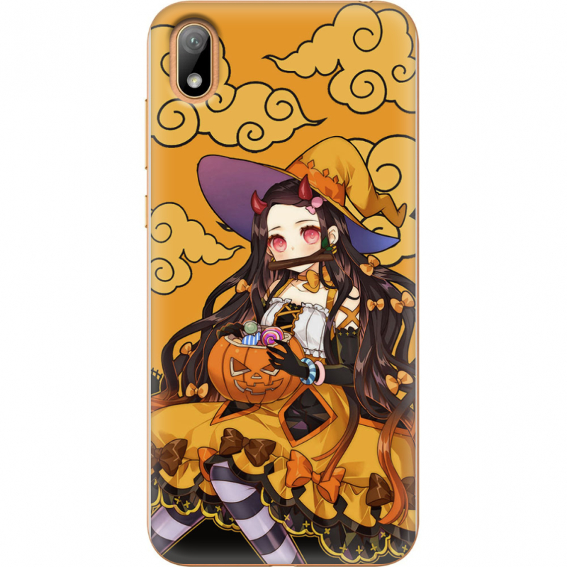 Чехол U-print Huawei Y5 2019 Kamado Nezuko Halloween