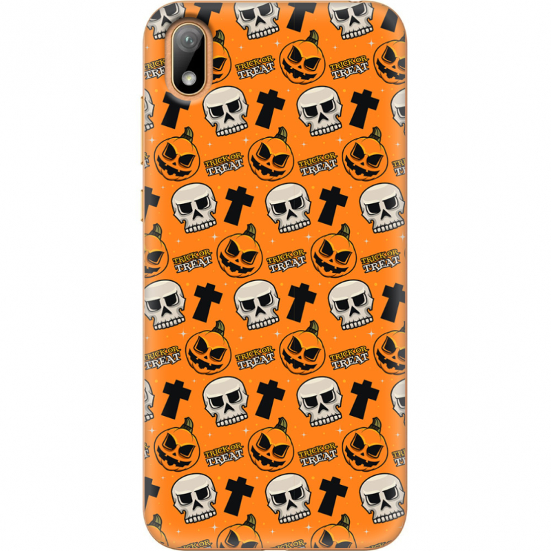 Чехол U-print Huawei Y5 2019 Halloween Trick or Treat