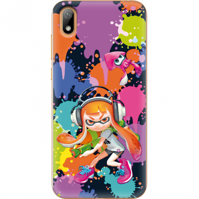 Чехол U-print Huawei Y5 2019 Splatoon Inklings