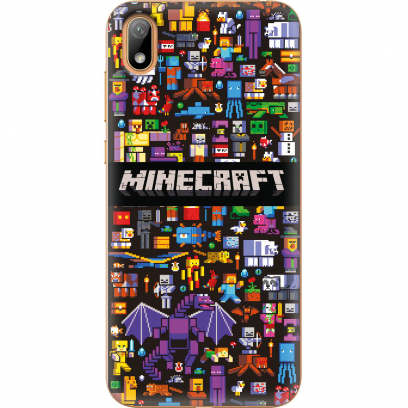 Чехол U-print Huawei Y5 2019 Minecraft Mobbery