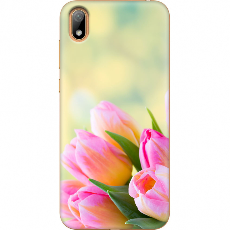 Чехол U-print Huawei Y5 2019 Bouquet of Tulips