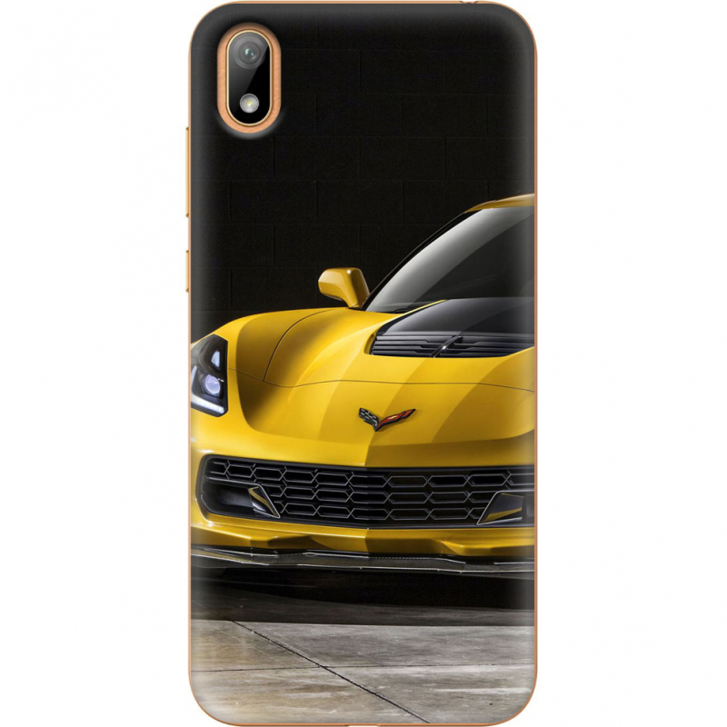 Чехол U-print Huawei Y5 2019 Corvette Z06