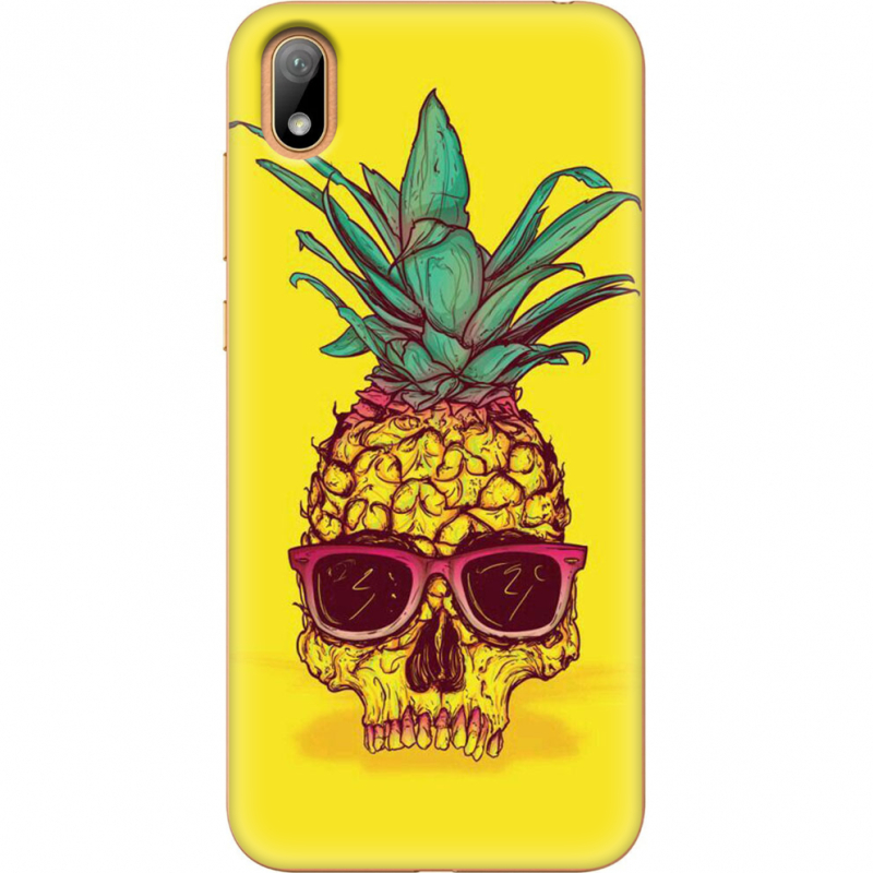 Чехол U-print Huawei Y5 2019 Pineapple Skull