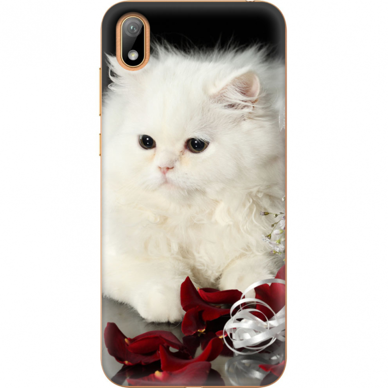 Чехол U-print Huawei Y5 2019 Fluffy Cat