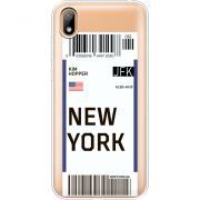 Прозрачный чехол Uprint Huawei Y5 2019 Ticket New York