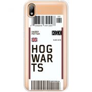 Прозрачный чехол Uprint Huawei Y5 2019 Ticket Hogwarts