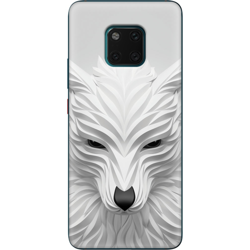 Чехол Uprint Huawei Mate 20 Pro White Wolf