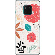 Чехол Uprint Huawei Mate 20 Pro Line Flowers