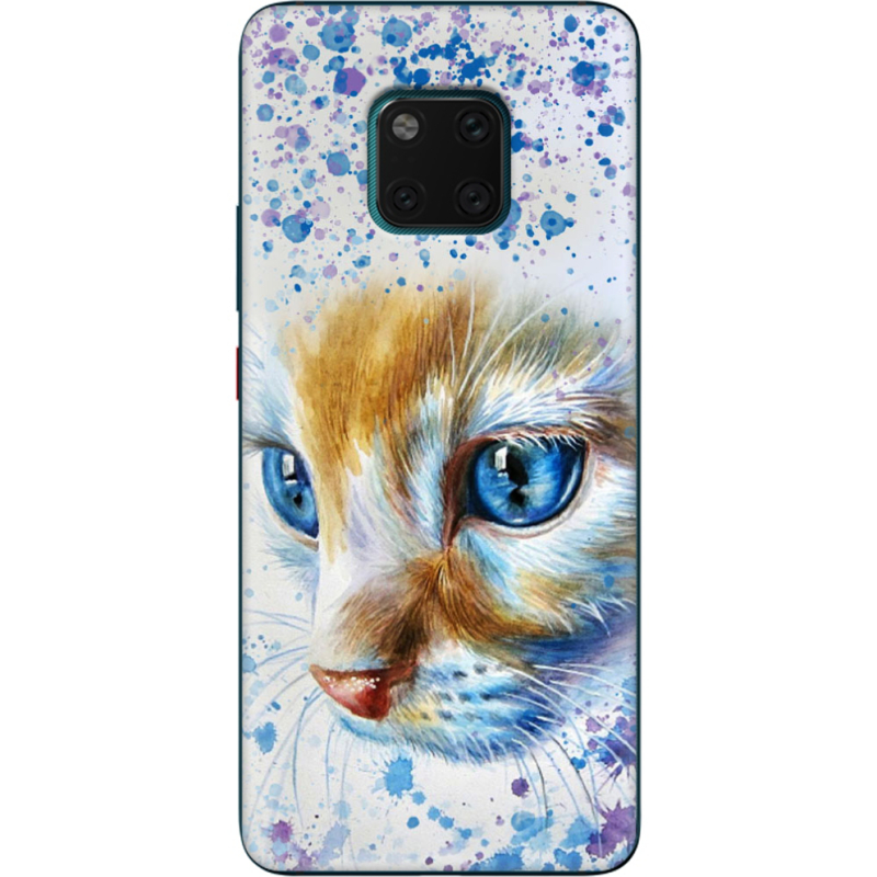 Чехол Uprint Huawei Mate 20 Pro Голубоглазый Кот