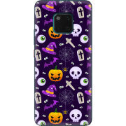 Чехол Uprint Huawei Mate 20 Pro Halloween Purple Mood