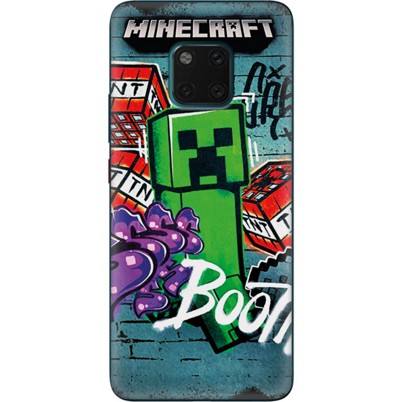 Чехол Uprint Huawei Mate 20 Pro Minecraft Graffiti